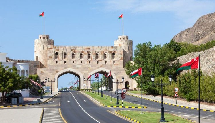 Gate-to-the-old-town-of-Muscat